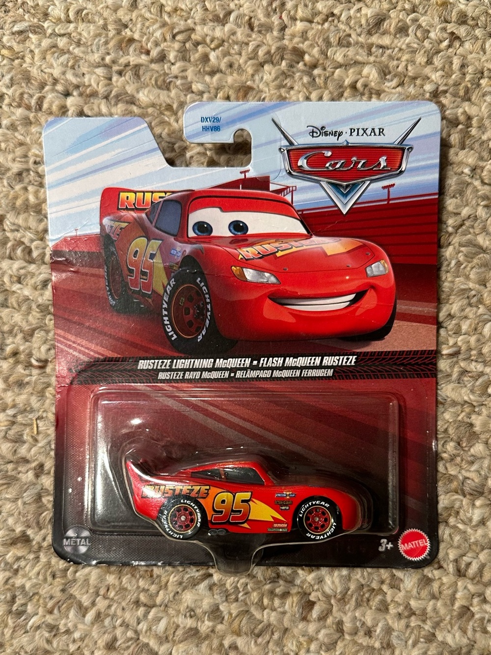 Disney Pixar Mattel Red Lightning McQueen 95 Die-Cast Car from Cars